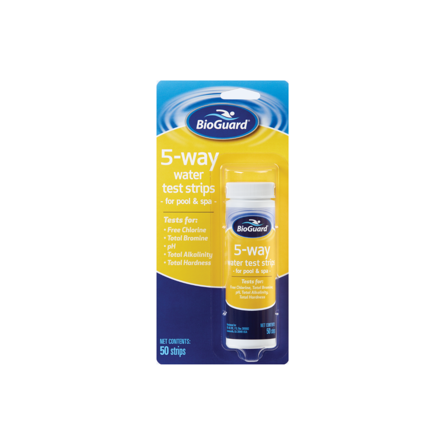 5-WAY TEST STRIPS (50/BOTTLE)