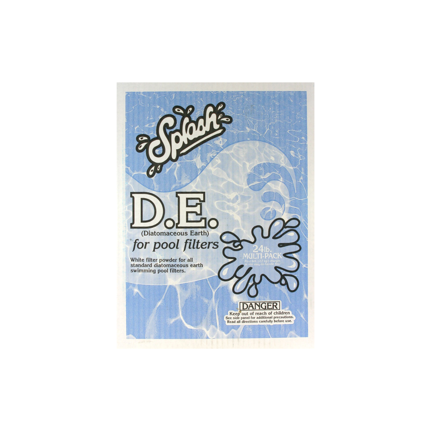 DE POWDER: 24 LB BOX (FOUR 6 LB CHARGES)