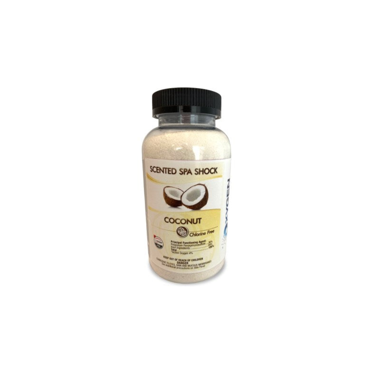 OXYGEN COCONUT SCENTED SPA SHOCK - 1.875 LB.