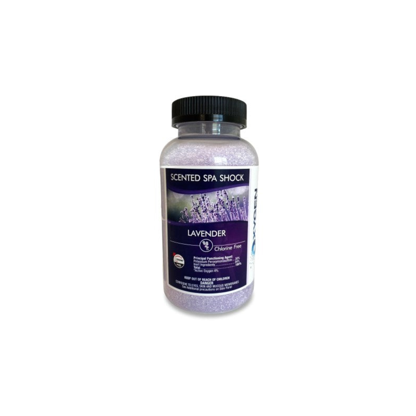 OXYGEN LAVENDER SCENTED SPA SHOCK - 1.875 LB.