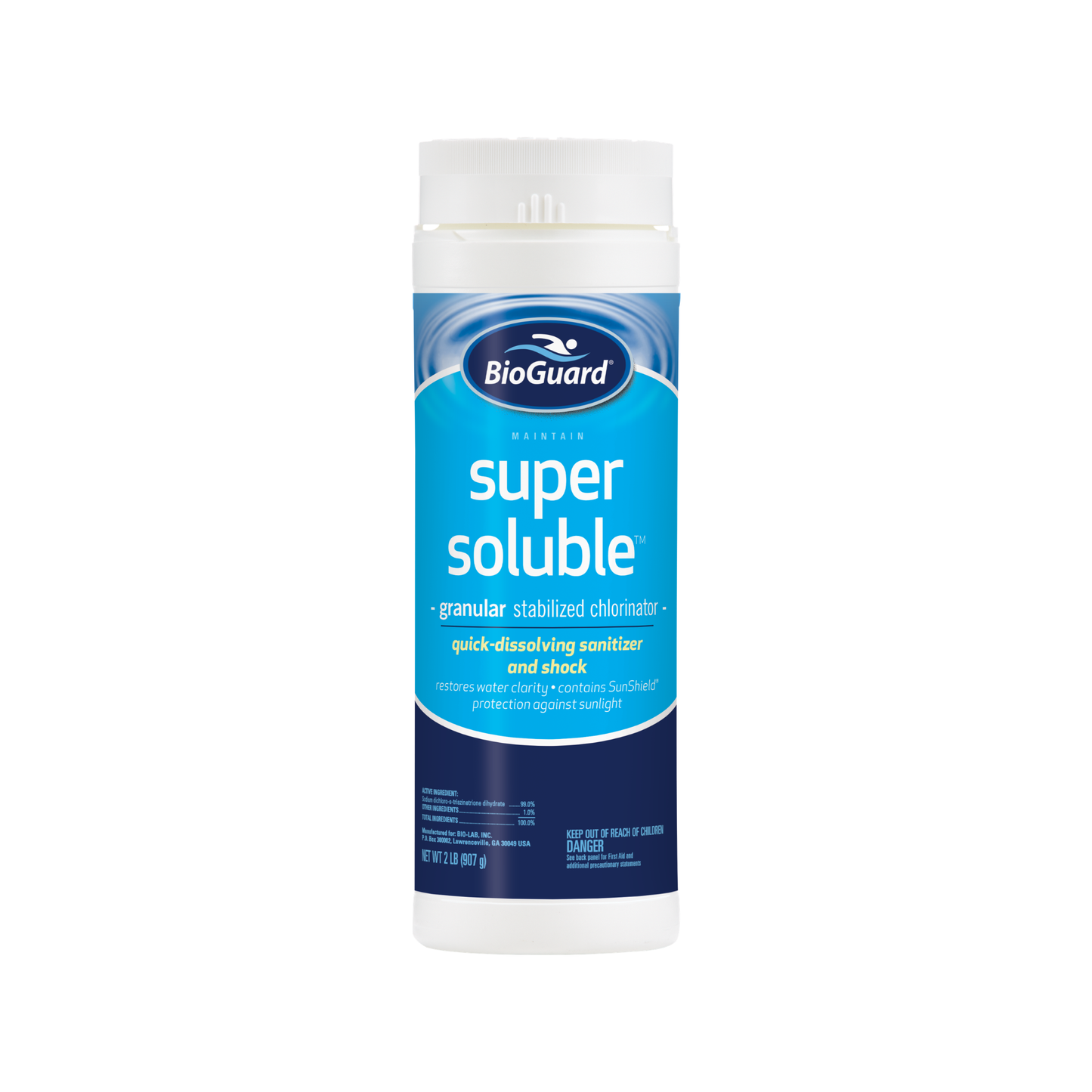 SUPER SOLUBLE - 2 LB. BOTTLE