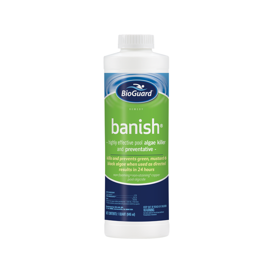 BANISH ALGICIDE - 1 QT. BOTTLE