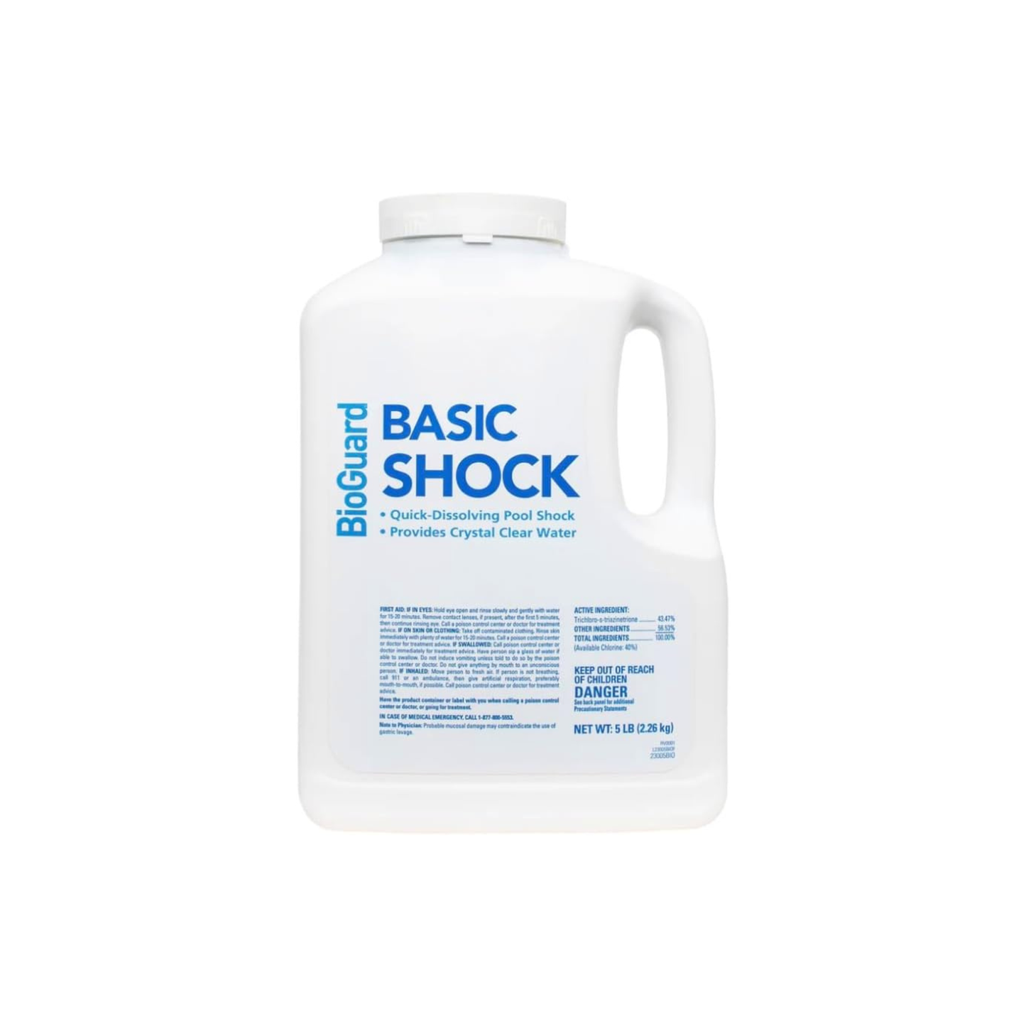 BASIC SHOCK - 5 LB. BOTTLE