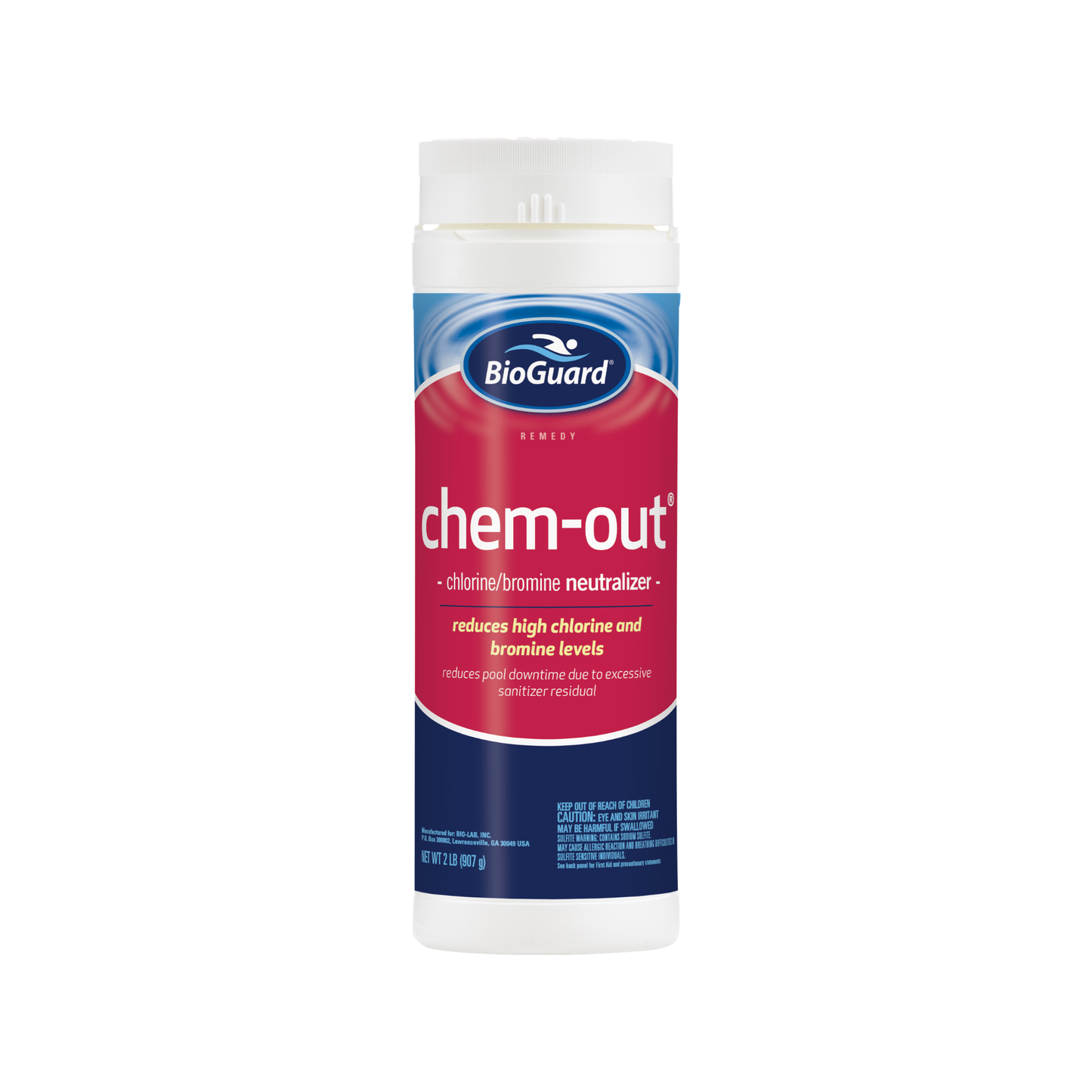 CHEM-OUT -  2 LB. BOTTLE