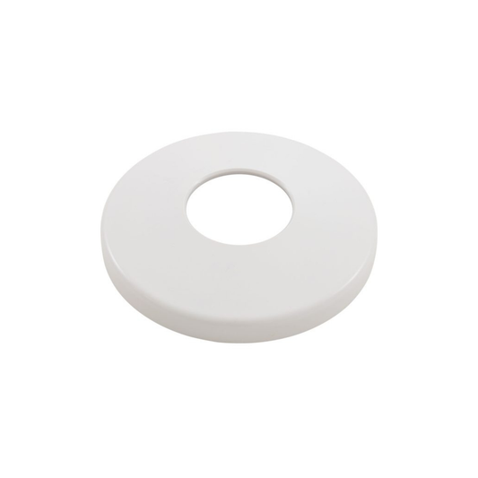 ESCUTCHEON PLATE - WHITE  (EACH)