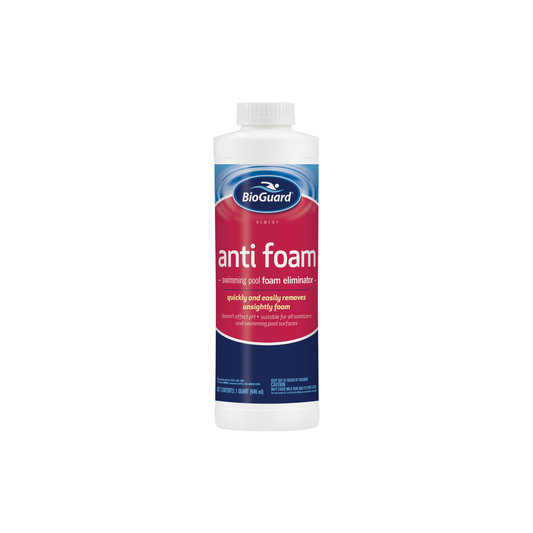 POOL ANTI FOAM - 1 QT. BOTTLE