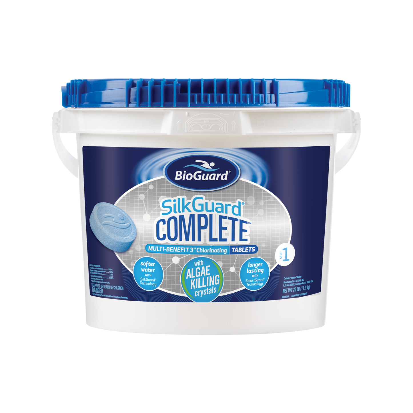 SILKGUARD COMPLETE 3IN TABLETS - 25 LB. BUCKET