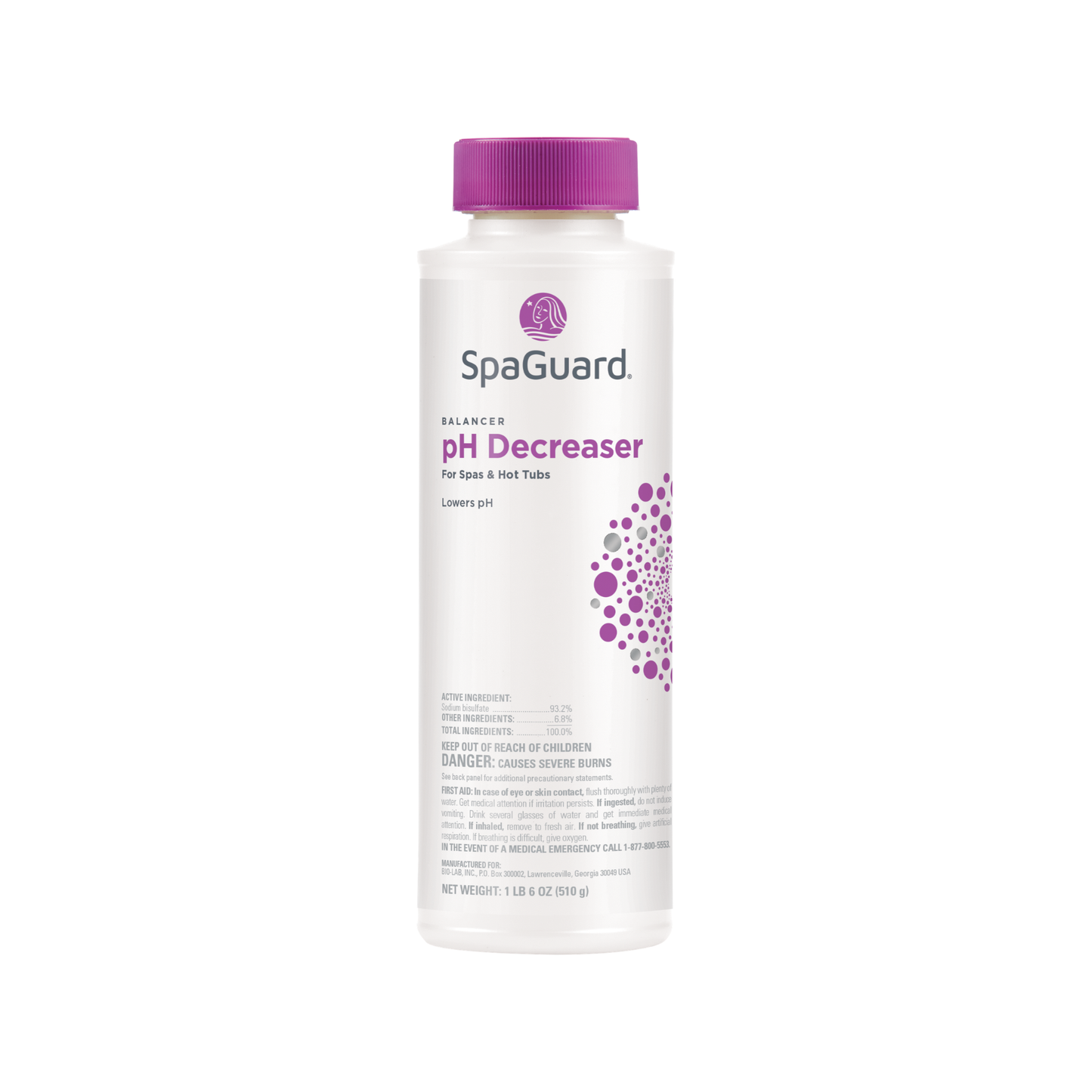 SPA PH DECREASER - 22 OZ
