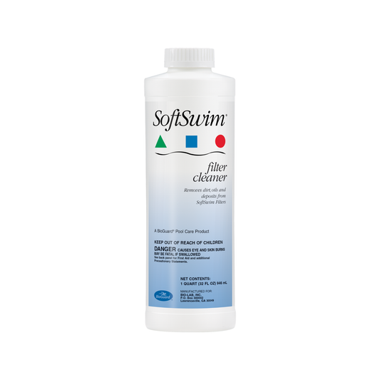SOFTSWIM FILTER CLEANER -  1 QT.